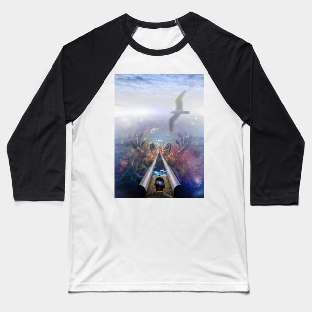 Dream and Revealing Baseball T-Shirt by rolffimages